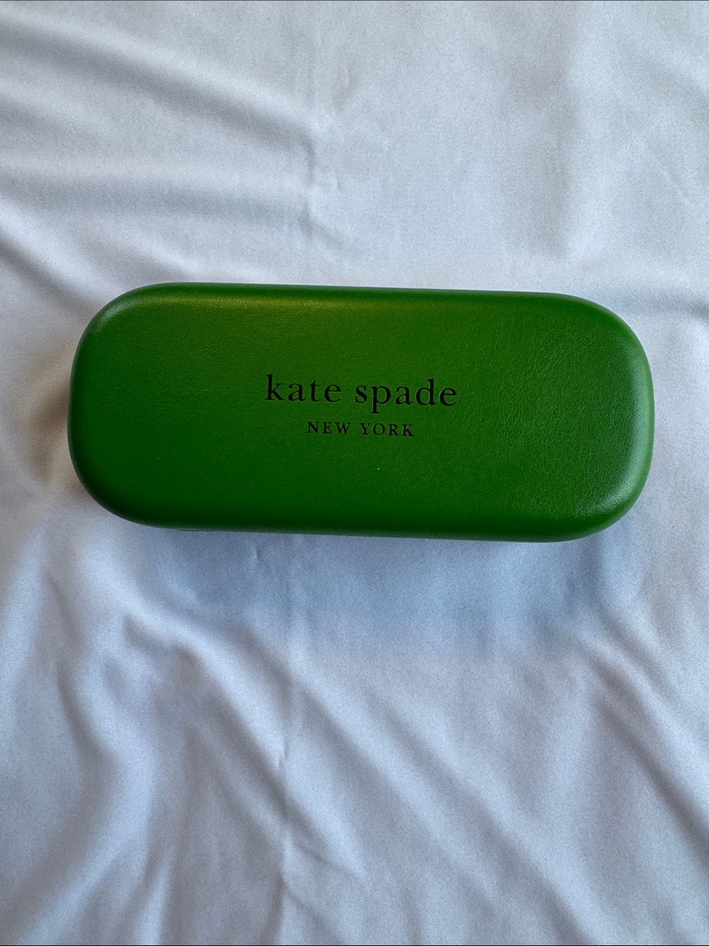 kate spade Green Hard Shell Eyeglass Case